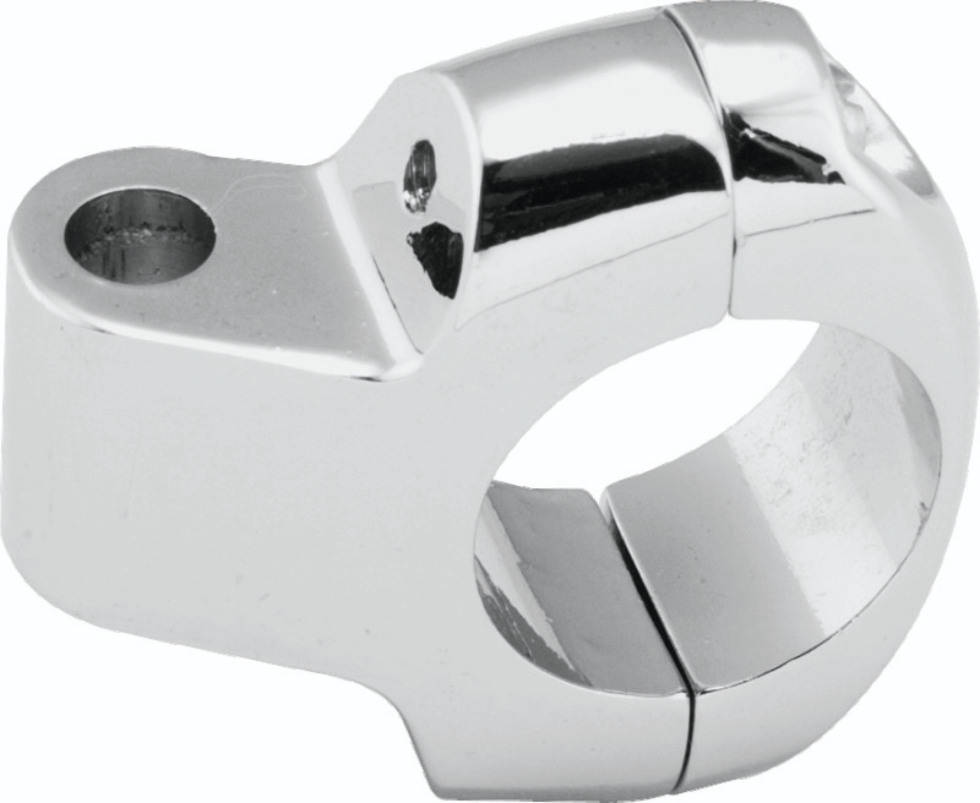 Picture of Bikers Choice Chrome Custom Mirror Clamp For 1 Inch Bar Universal