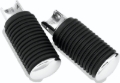 Picture of Bikers Choice 52-85 Chrome Cap Rider Pegs Female Mount Style Replaces H-D 50906-85T