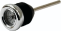 Picture of Bikers Choice 00-17 Softails Chrome Oil Tank Temperature Gauge Replaces 62845-00 2 7/8 Long