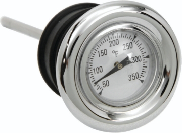 Picture of Bikers Choice 70-86 FL FX 70-78 XLCH Chrome Oil Dipstick With Temp Gauge Replaces H-D 62635-79T