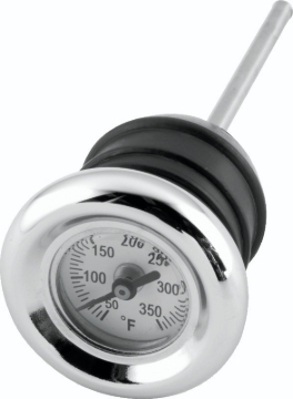 Picture of Bikers Choice 84-99 Softail 82-03 XL Chrome Oil Tank Temp Gauge Replaces H-D 62688-87T 62667-87T
