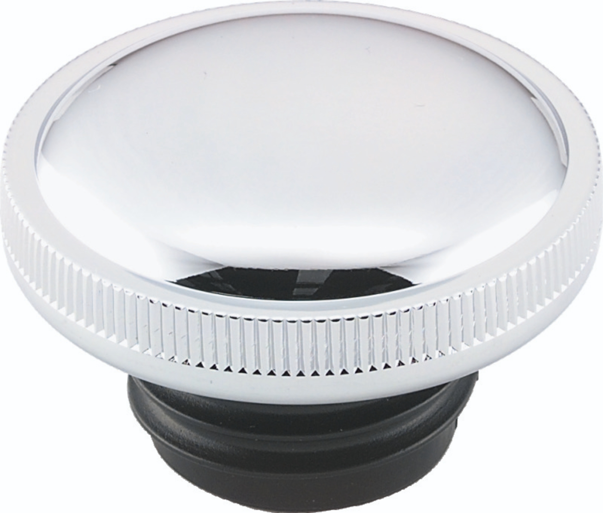 Picture of Bikers Choice 82-E96 Single & Right Chrome Vented Screw-In Gas Cap Replaces H-D 59634-81A 61102-83A