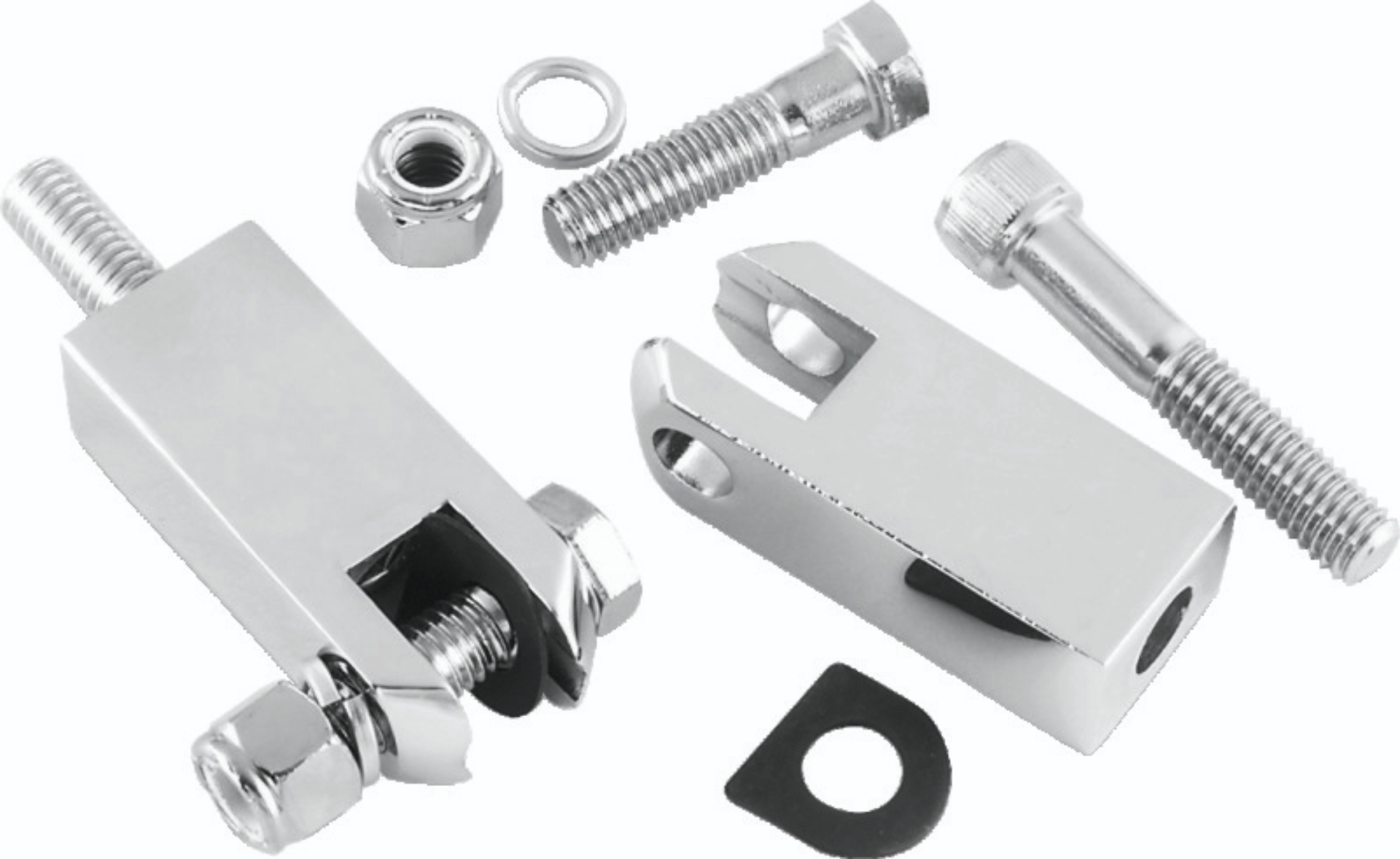 Picture of Bikers Choice 83-03 Sportster Chrome Passenger Peg Mount Kit Replaces H-D 50610-80T