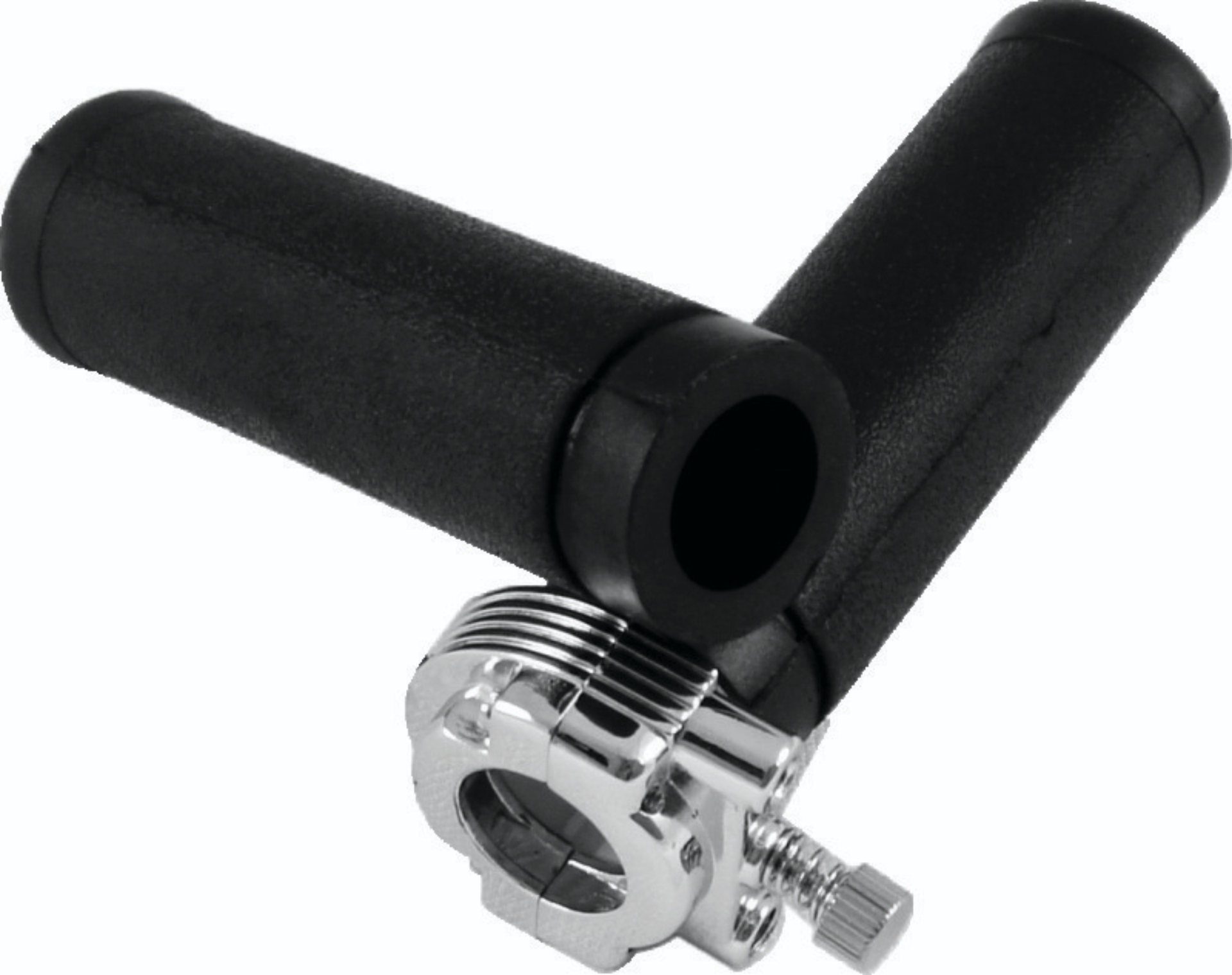 Picture of Bikers Choice 1981 Big Twin & XL & Custom Chrome Throttle Assembly With Grips Replaces H-D 56220-81B