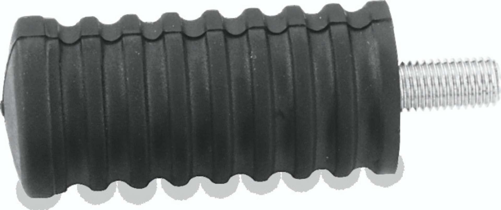 Picture of Bikers Choice 65-Up Black Rubber Shift Peg Replaces H-D 64611-65T 5/16-24 x 3/4 Stud