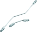 Picture of Bikers Choice 66-84 Shovelhead Chrome Rocker Box Oil Line Set Replaces H-D 17506-66A