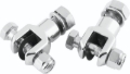 Picture of Bikers Choice L72-98 Big Twin/XL Chrome Footpeg Clevis With Hardware 1/2-20 Male Peg (Pair)