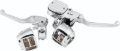 Picture of Bikers Choice 96-06 Big Twin 96-03 XL With 9/16 Bore Master Cylinder Chrome Handlebar Control Kit