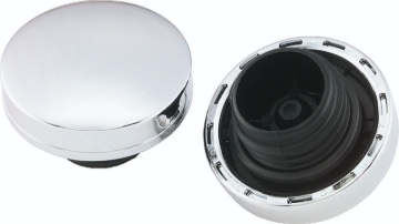 Picture of Bikers Choice 82-E96 Non-Vented High Top Gas Cap Left Side Fat Bob Screw In Type