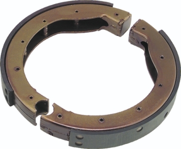 Picture of Bikers Choice 49-71 FL / 54-78 K XL O.E.M. Replacement Brake Shoes Replaces H-D 44401-49TB Pr