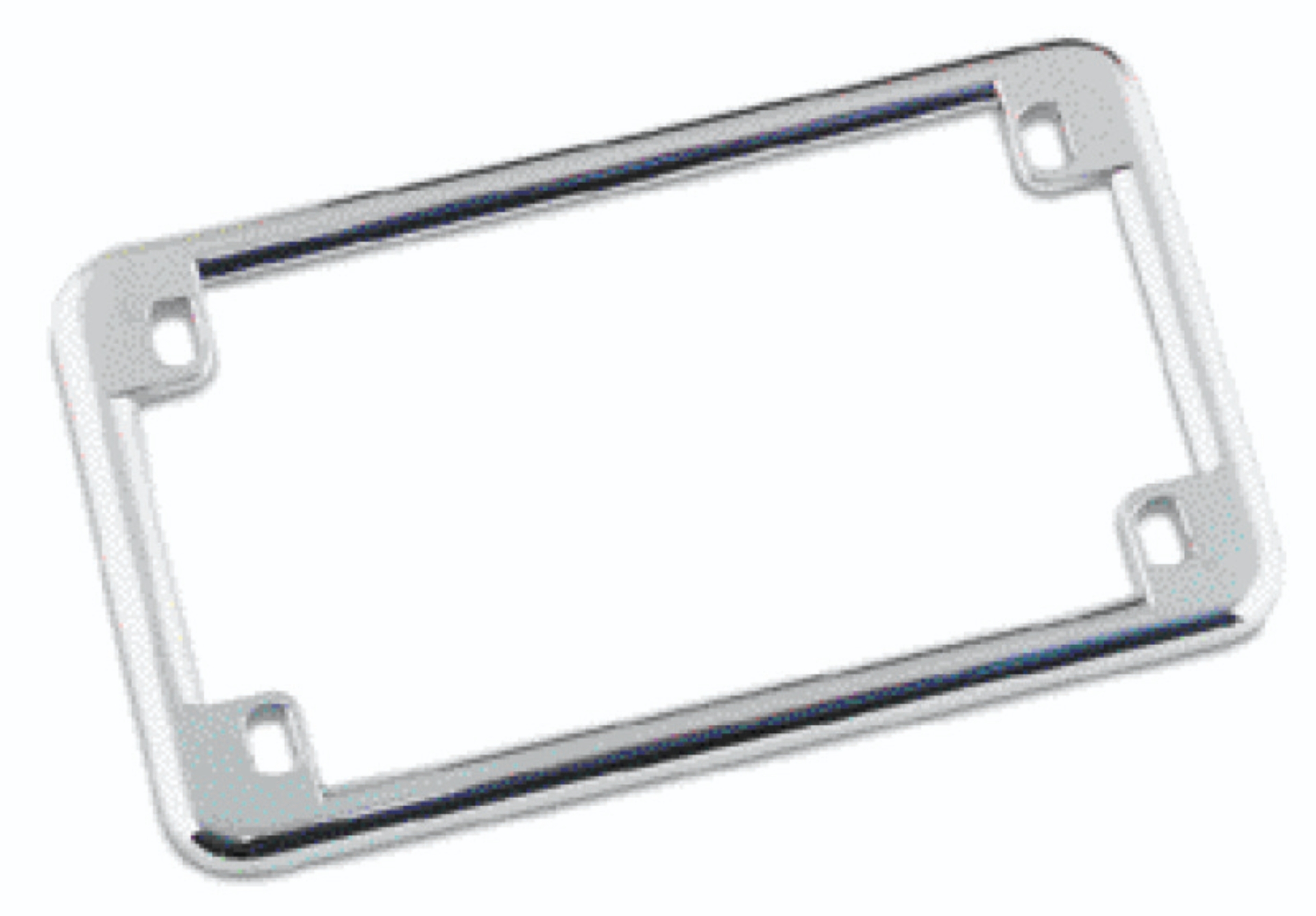 Picture of Bikers Choice Chrome License Plate Frame 6 3/4 X 3 3/4 Custom