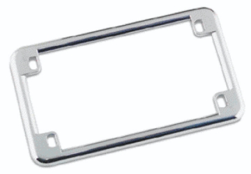 Picture of Bikers Choice Chrome License Plate Frame 6 3/4 X 3 3/4 Custom