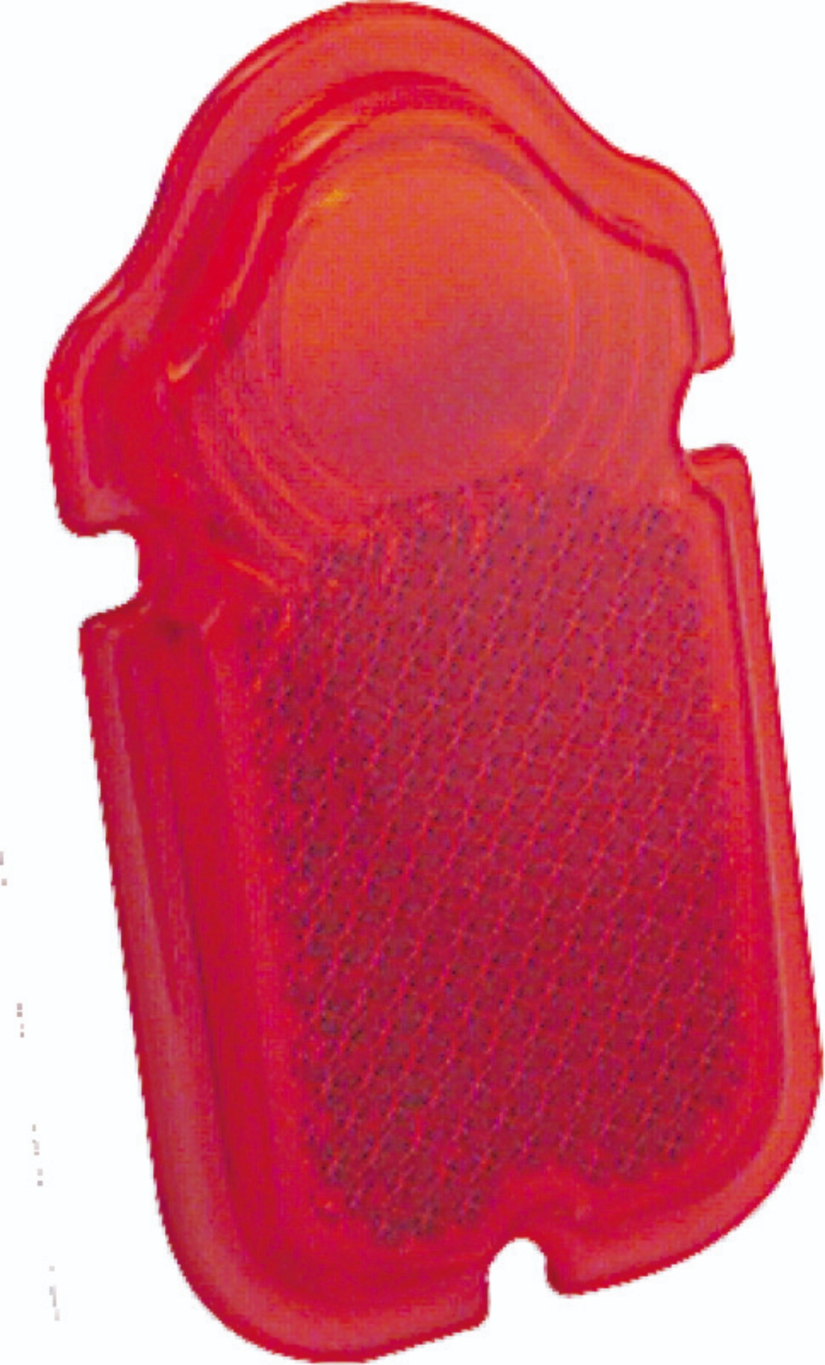 Picture of Bikers Choice Tombstone Tail Light Replacement Lens Red Plastic Lens Replaces H-D 68090-47