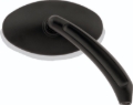 Picture of Bikers Choice 65-Up Black Oval Mirrors Custom Pair