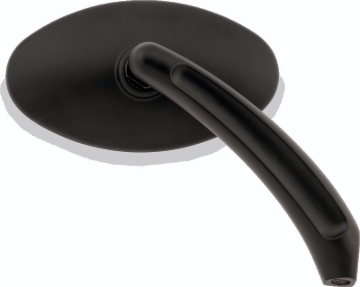 Picture of Bikers Choice 65-Up Black Oval Mirrors Custom Pair