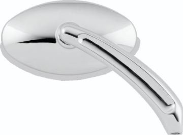 Picture of Bikers Choice 65-Up Chrome Oval Mirrors 65-Up Custom Pair