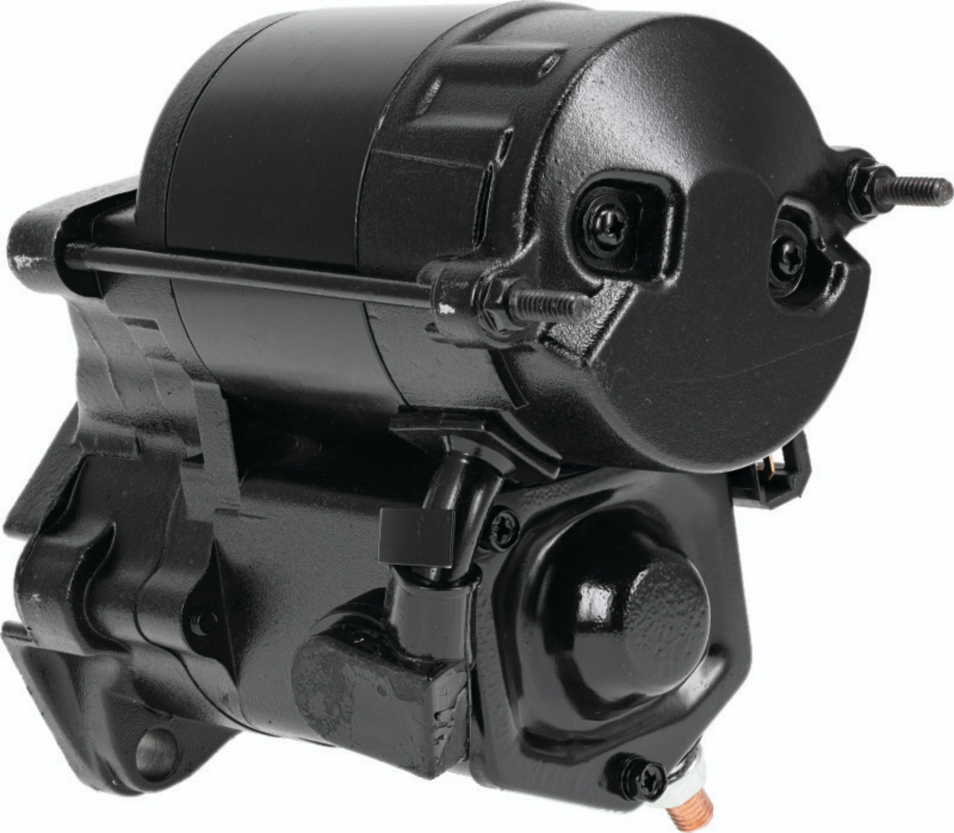 Picture of Bikers Choice 89-06 Big Twin (Except 06 Dyna) Black 1.2KW Starter