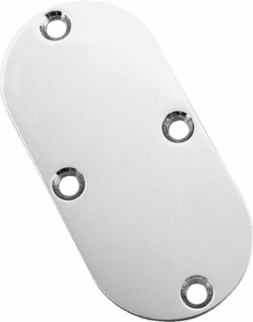 Picture of Bikers Choice 65-86 FL FX 4 Speed Chrome Inspection Cover Replaces H-D 60572-78T No Shifter Hole