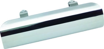 Picture of Bikers Choice Chrome Universal Heat Shield fits 1 3/4 Pipe Replaces H-D 65270-84T
