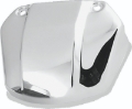 Picture of Bikers Choice 71-17 Chrome Headlight Bracket Cover Replaces H-D 67884-90T No Indicator Hole