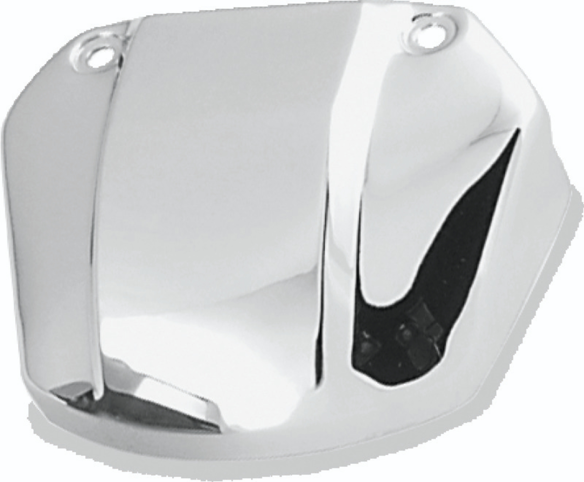 Picture of Bikers Choice 71-17 Chrome Headlight Bracket Cover Replaces H-D 67884-90T No Indicator Hole