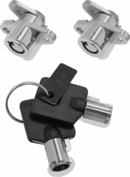 Picture of Bikers Choice 93-13 Touring Hard Bag Saddlebag Lock Set Pr