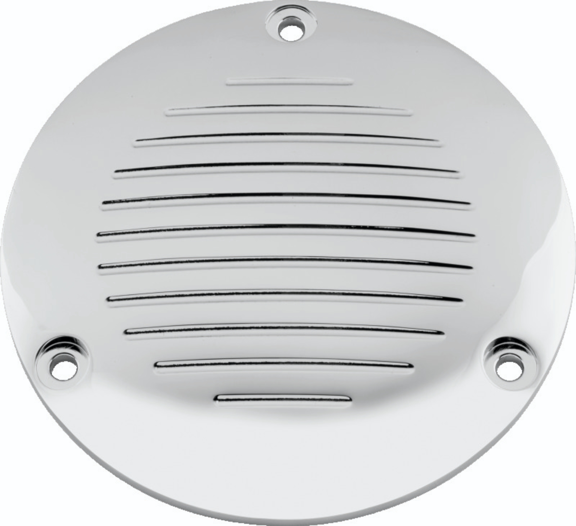 Picture of Bikers Choice 70-98 Big Twin Chrome Grooved 3 Hole Derby Cover