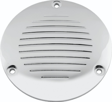 Picture of Bikers Choice 70-98 Big Twin Chrome Grooved 3 Hole Derby Cover