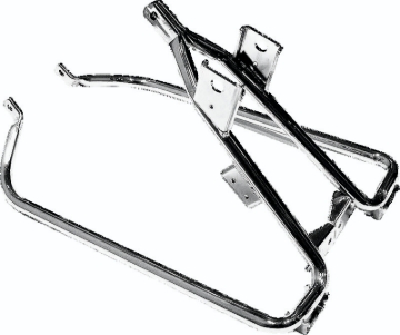 Picture of Bikers Choice 09-13 FLH FLT Chrome Saddlebag Support Bracket