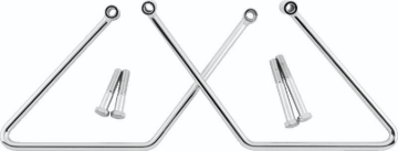 Picture of Bikers Choice 00-05 FXST 00-17 FLST Chrome Saddlebag Supports Pr