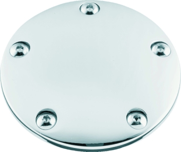 Picture of Bikers Choice 99-17 Twin Cam Chrome Domed Ignition Cover