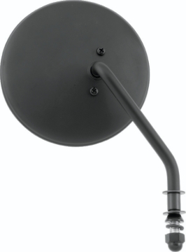 Picture of Bikers Choice Black 4 Inch Round Mirror Short Right Universal