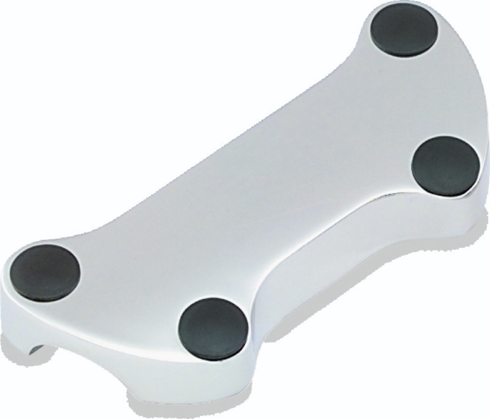 Picture of Bikers Choice 74-Up Chrome Handlebar Clamp Without Skirt Replaces H-D 56170-83T