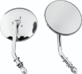 Picture of Bikers Choice 65-Up Chrome 4 Inch Round Short Stem Mirror Left Custom