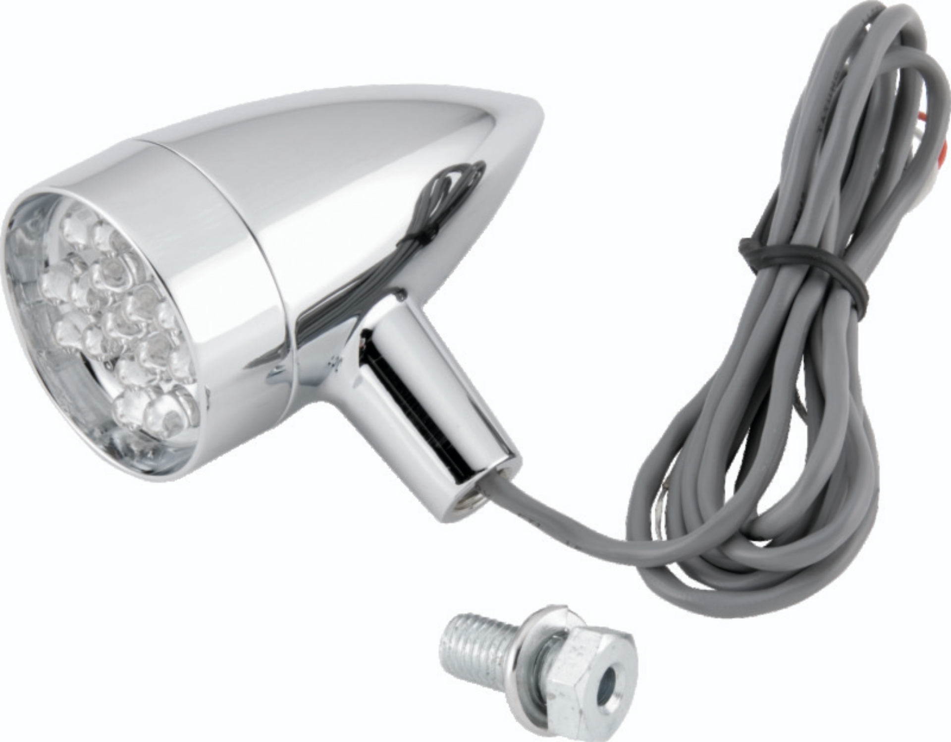Picture of Bikers Choice Chrome Mini Turn Signal Amber Universal Custom