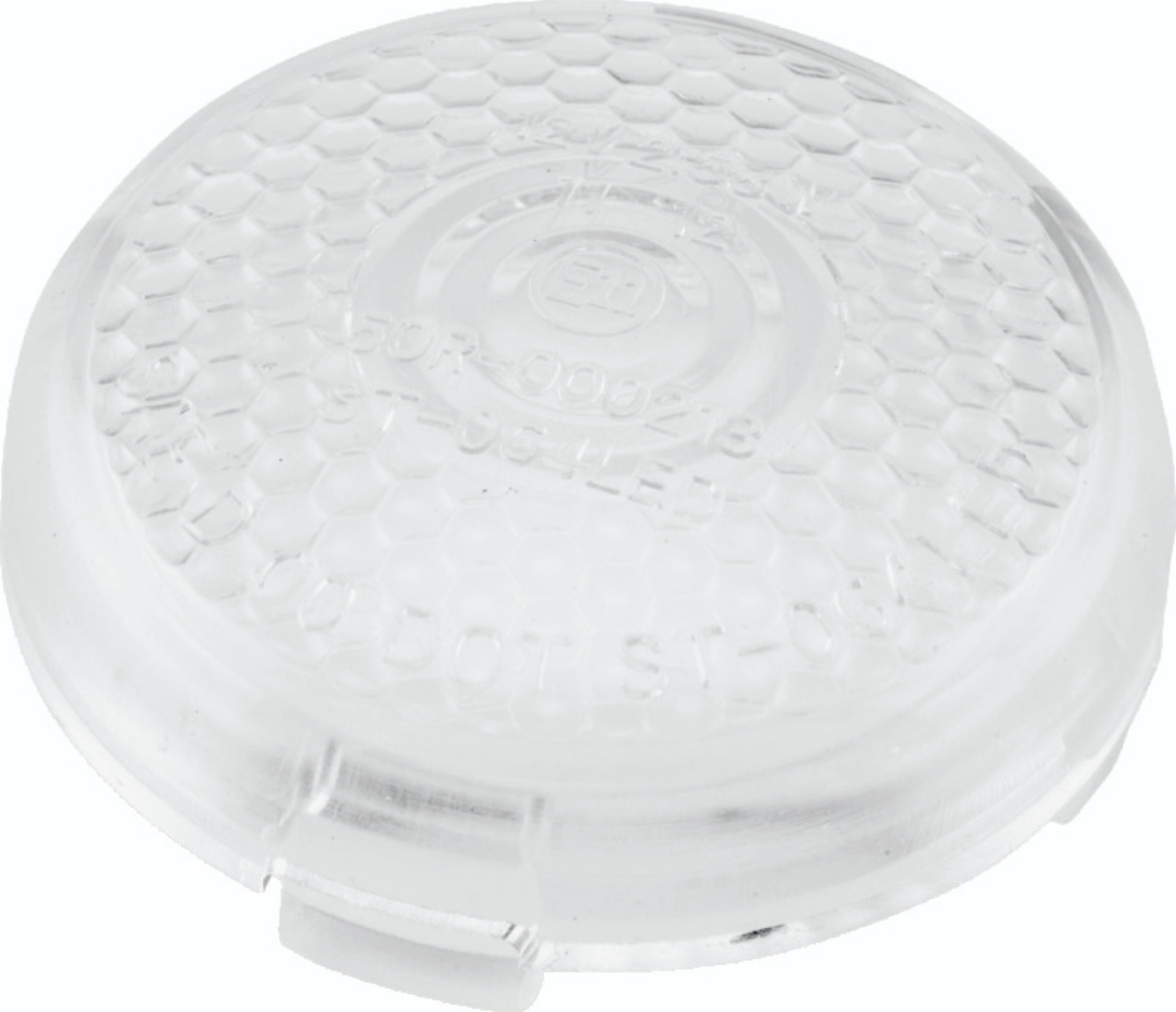 Picture of Bikers Choice Replacement Honeycomb Clear Lens For LED Bullet Turn Signal