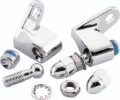 Picture of Bikers Choice Chrome Front Turn Signal Mounting Kit Universal Custom