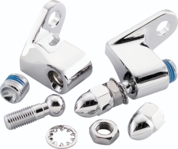 Picture of Bikers Choice Chrome Front Turn Signal Mounting Kit Universal Custom