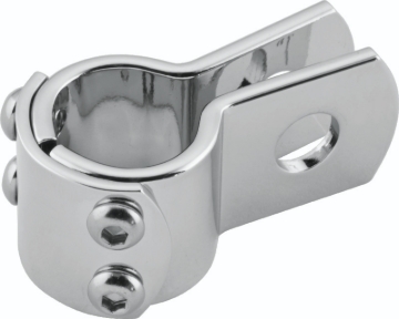 Picture of Bikers Choice Chrome 1 Inch 3 piece Clamp Universal