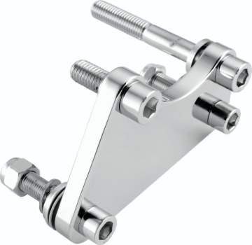 Picture of Bikers Choice 84-99 Chrome Caliper Mounting Bracket Kit 00-10 4 Piston Caliper to 84-99
