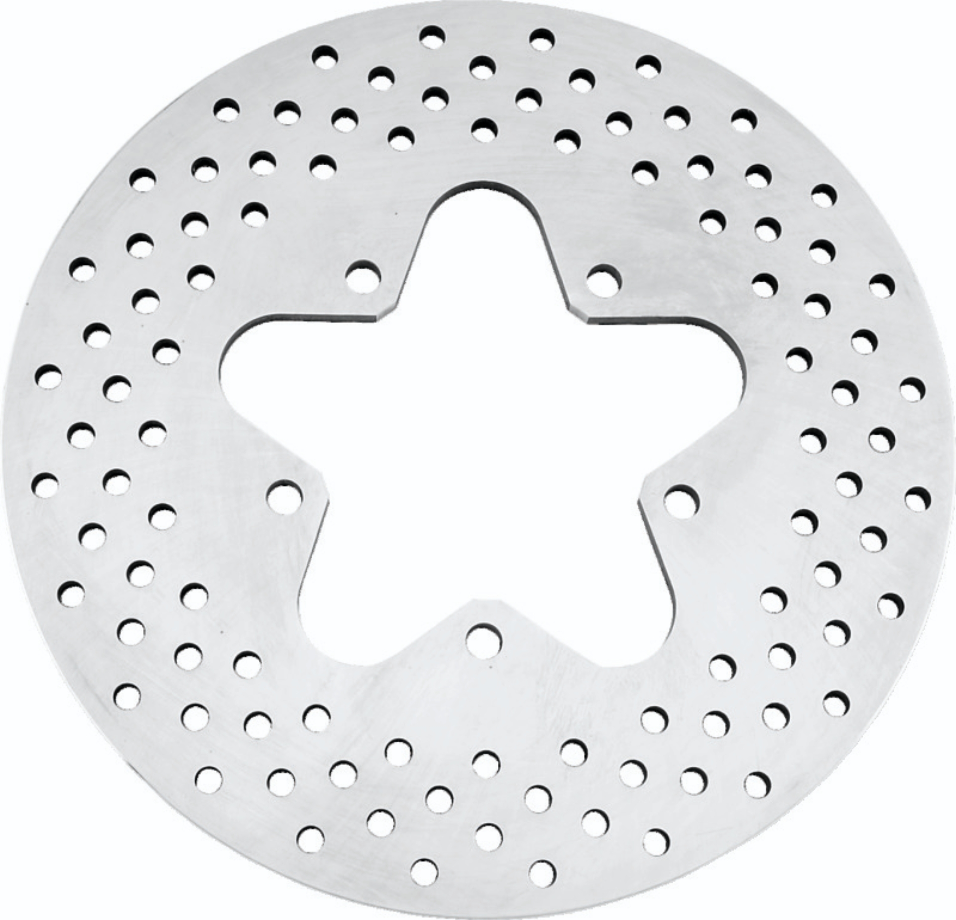 Picture of Bikers Choice 86-99 FLT Stock Replacement Rear Brake Rotor Drilled Steel H-D 40936-86