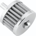 Picture of Bikers Choice Chrome 3/8 Inch Breather Filter With Bolt