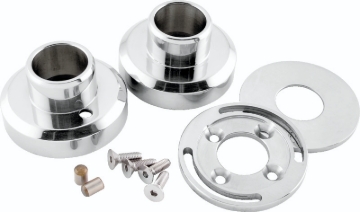 Picture of Bikers Choice Polished Stainless Steel Hidden External Fork Stop Kit Custom