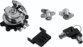Picture of Bikers Choice 99-13 Road King With Hard Bags Chrome Saddlebag Lock Kit