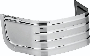 Picture of Bikers Choice 80-13 FLH 86-06 FLST Chrome Ribbed Fender Skirt