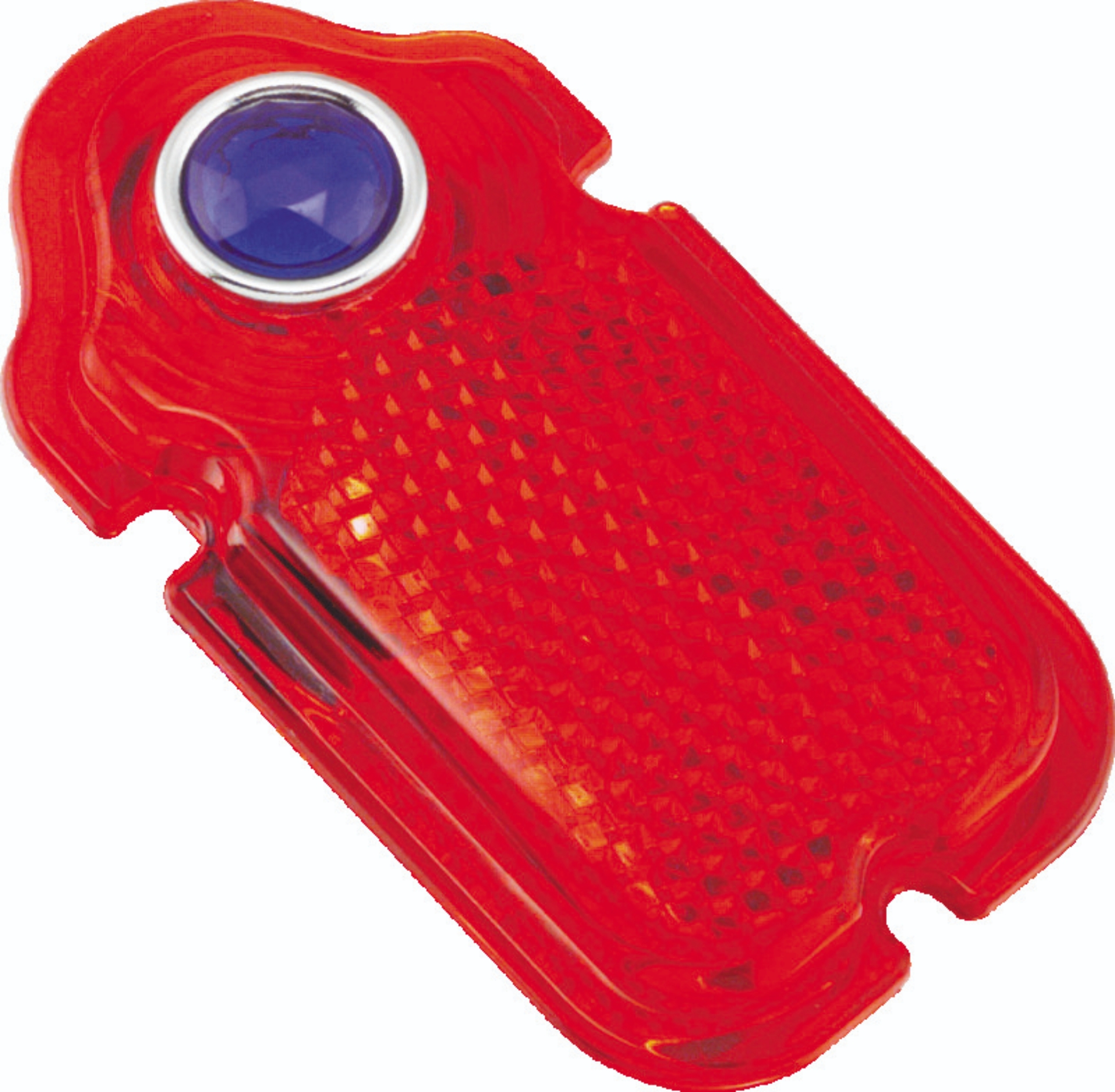 Picture of Bikers Choice Blue Dot Taillight Lens 47-54 Tombstone Replaces H-D 68090-47