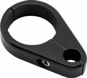Picture of Bikers Choice Black Clutch Cable Clamp for 1 1/8 Inch Tube
