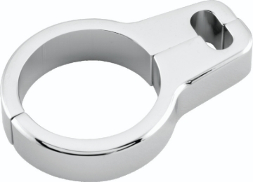 Picture of Bikers Choice Chrome 1.25 Inch Dual Throttle Cable Clamp Universal Custom