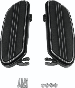 Picture of Bikers Choice 86-Up FLH FLT Black Extended Floorboard Kit