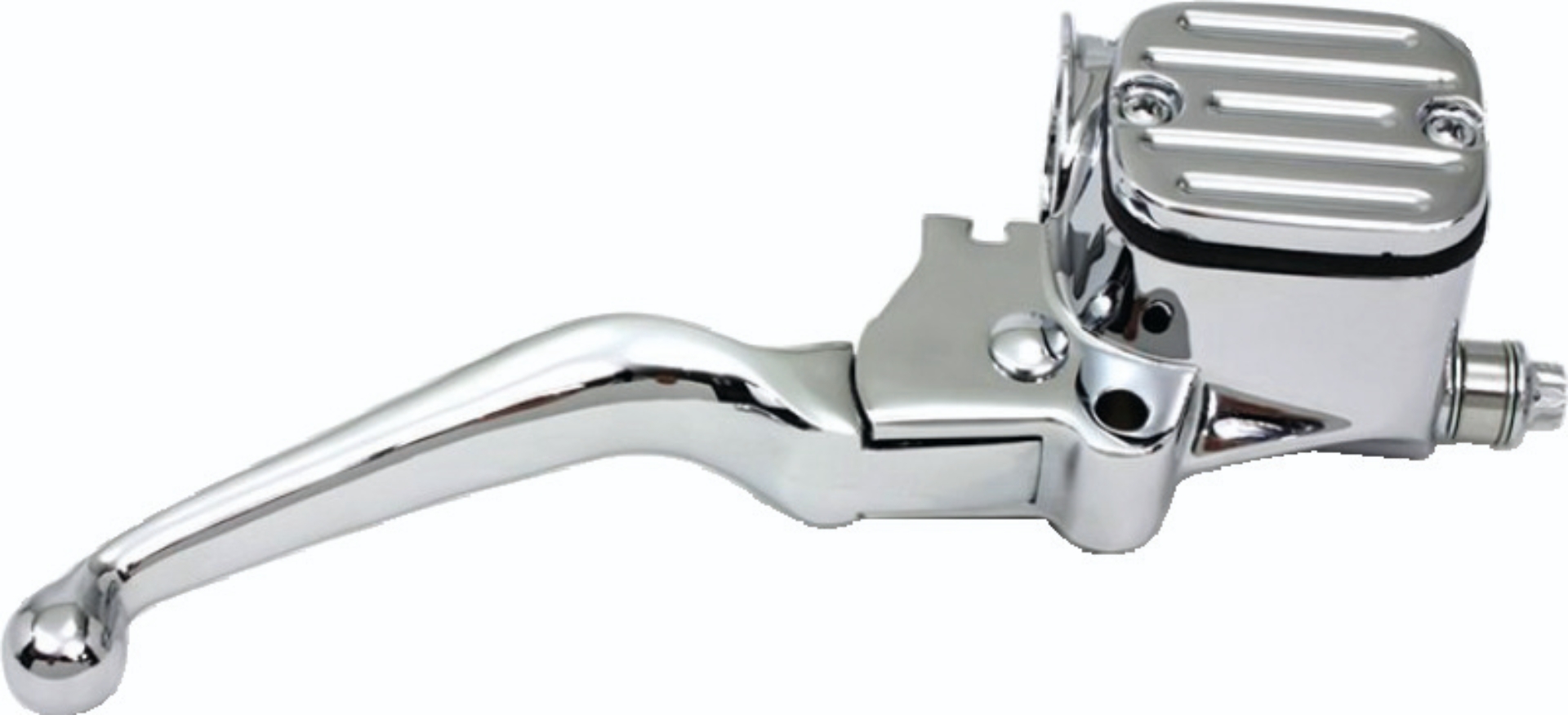 Picture of Bikers Choice Chrome 96-07 FL 96-10 ST Dyna 96-03 XL 11/16 Bore Chopped Handlebar Master Cylinder
